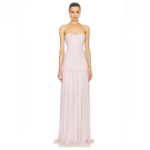 Helsa Naomi Dress in Pale Pink